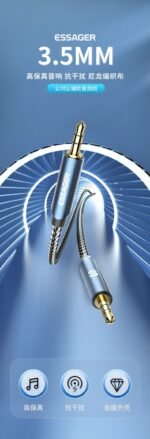 35mm Public-to-public Audio  Vehicle-mounted Sound Equipment For Cellphone Cable - Image 10